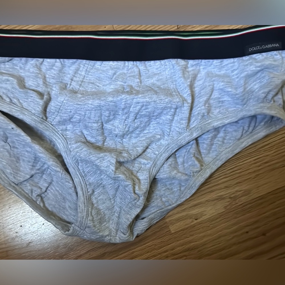 Dolce & Gabbana Men's Light Gray Briefs